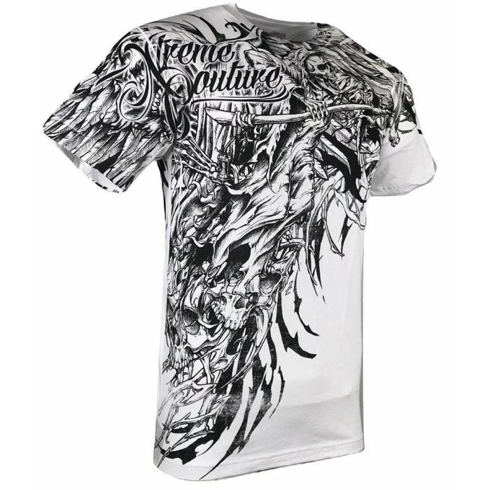 Футболка Xtreme Couture by Affliction T-shirt Sorrow Skull Biker, 5XL