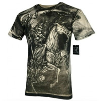 Футболка Xtreme Couture by Affliction Men T-shirt Dark Horse Skulls Tattoo Biker, 3XL
