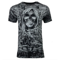 Футболка Xtreme Couture by Affliction T-shirt Soul Taker Black Biker, 4XL