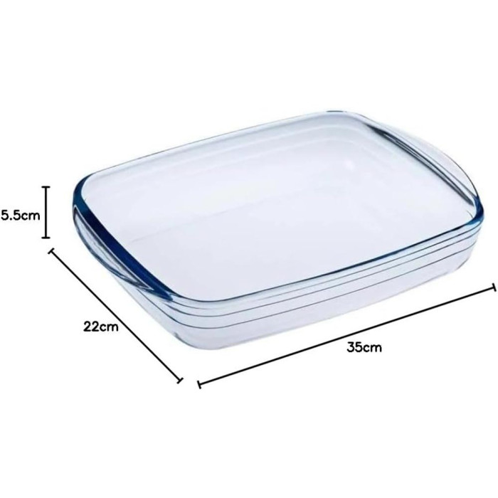Жаростійка прямокутна форма Arcuisine 248BA00, 35x22 см
