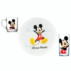 Набір посуду Luminarc Disney Mickey Colors H5320 (3 предмети)