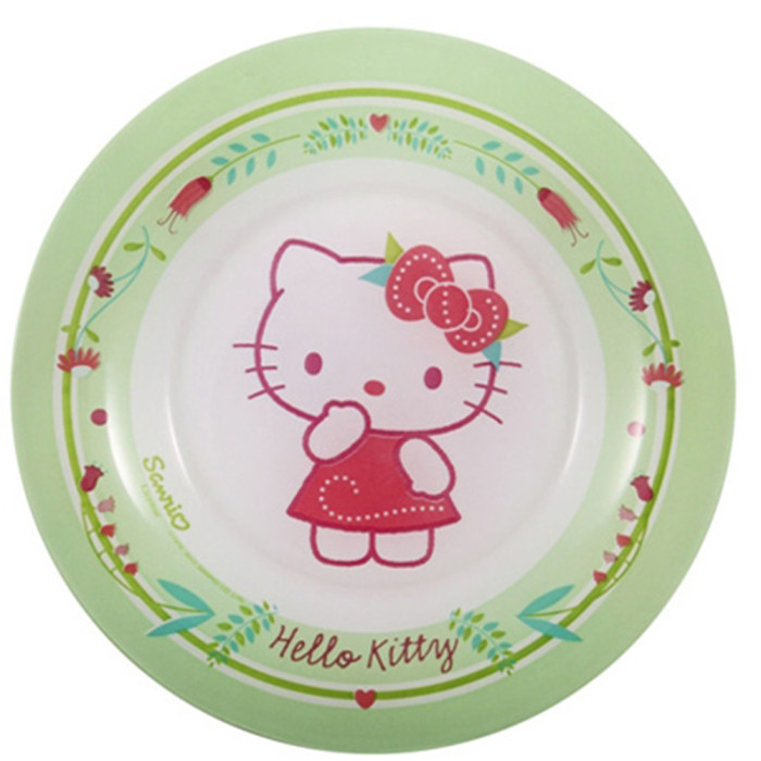 Тарілка Luminarc Hello Kitty Nordic Flower J0036, 19,5 см
