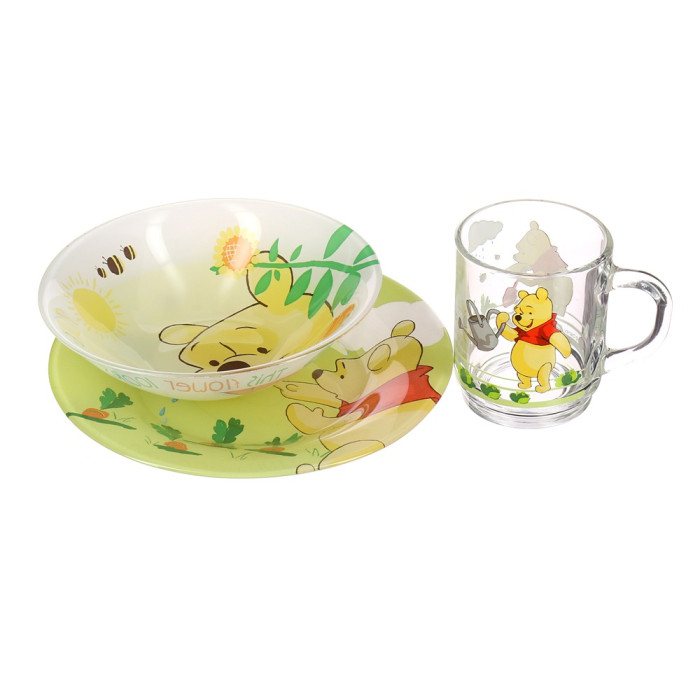 Тарілка десертна Luminarc Disney Winnie Garden H6427, 19,5 см