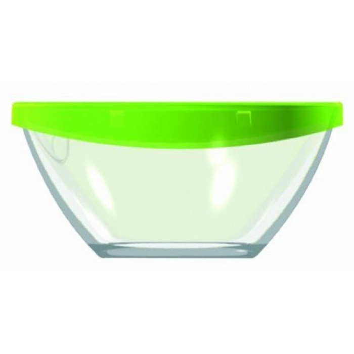 Скляний контейнер-салатник Luminarc Keep`n Box із кришкою G4385, 28 см, 4900 мл
