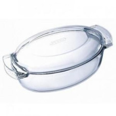 Гусятниця Pyrex Classic Glass з кришкою 460A000, 5800 мл