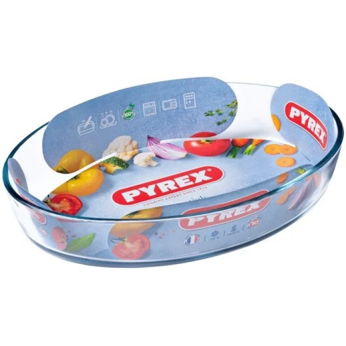 Овальна форма для запікання Pyrex Classic 345B000, 6х30х21 см