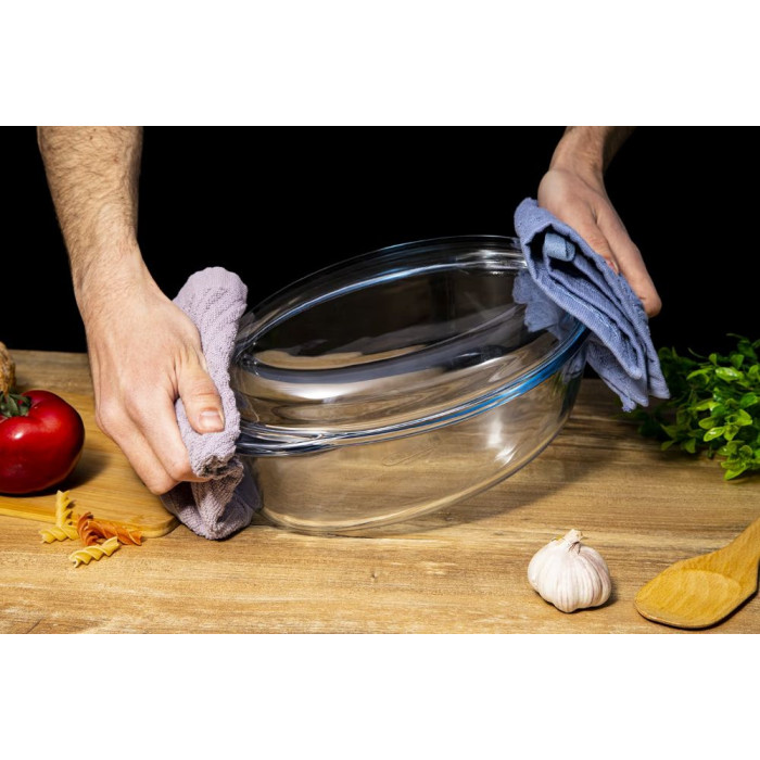 Овальна форма для запікання Pyrex Essentials із кришкою 459A000, 4000 мл