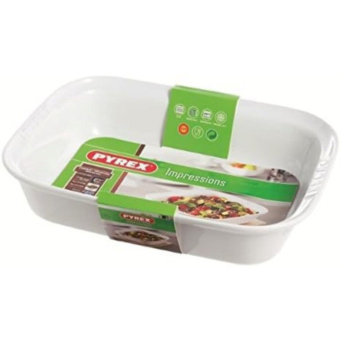 Прямокутна форма для запікання Pyrex Impressions IC1RR26, 26х17 см