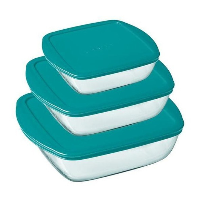 Жаростійка форма Pyrex Cook & Store з кришкою 210P000, 300 мл