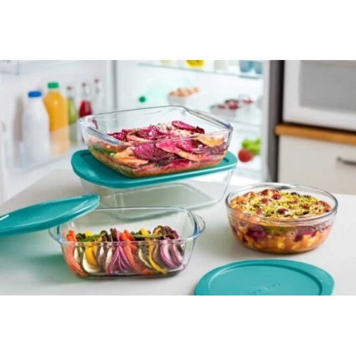Жаростійка форма Pyrex Cook & Store з кришкою 210P000, 300 мл