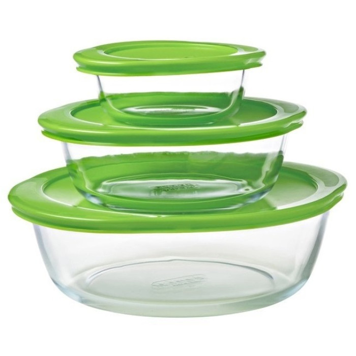 Жаропрочная форма Pyrex Cook & Store с крышкой 206P000, 350 мл