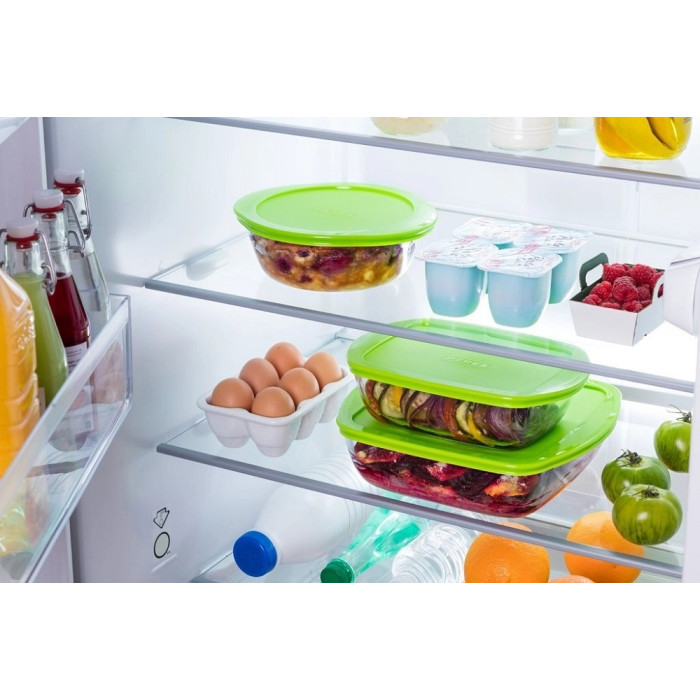 Жаропрочная форма Pyrex Cook & Store с крышкой 206P000, 350 мл