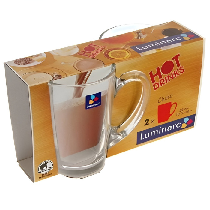 Набір кухлів Luminarс Choco 69744, 320 мл