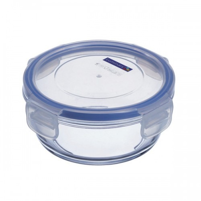 Круглий скляний контейнер Luminarc Pure Box Active із кришкою G8425 (G1559), 920 мл