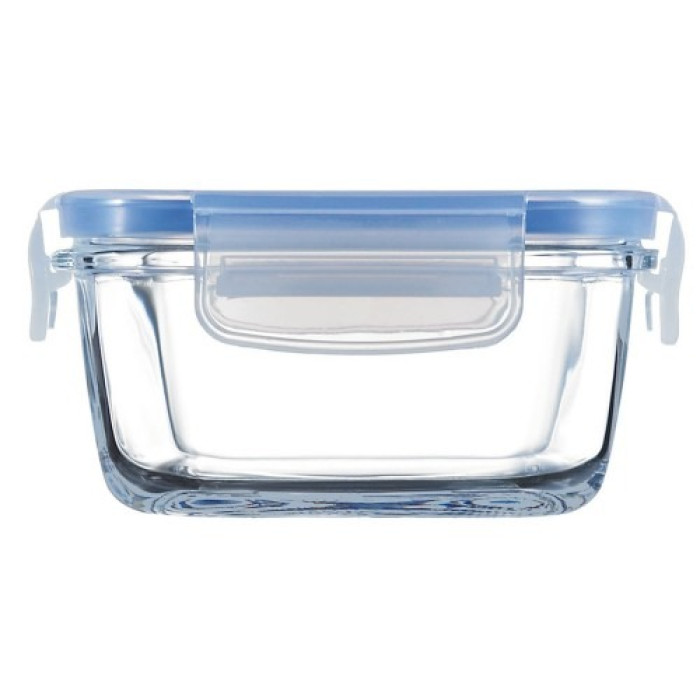 Квадратний скляний контейнер Luminarc Pure Box Active з кришкою G8416 (G1555), 920 мл