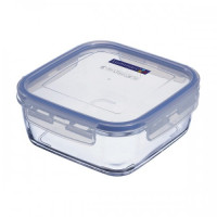 Квадратний скляний контейнер Luminarc Pure Box Active з кришкою G8416 (G1555), 920 мл