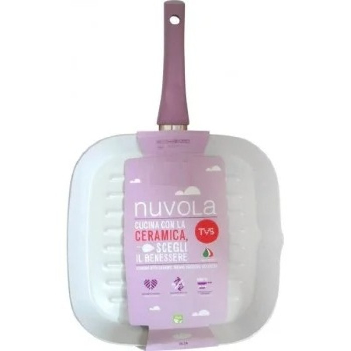 Гриль-сковорода TVS Nuvola 4L730282915001, 28x28 см