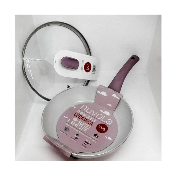 Сковорода TVS Nuvola WOK 4L105202915101, 20 см