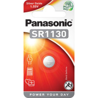 Батарейка Panasonic SR-1130EL/1B срібло-цинкова SR1130(390, V390, D390, SB-AU, SR54) блістер, 1 шт.