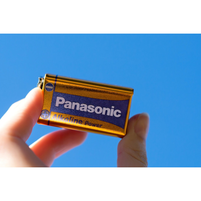 Батарейка Panasonic 6LR61REB/1BP ALKALINE POWER лужна 6LF22(6LR61, MN1604, MX1604, Крона) блістер, 1 шт.
