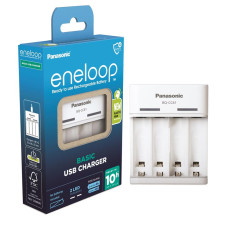 Зарядний пристрій Panasonic BQ-CC61USB Basic USB Charger для АА/ААА акумуляторів
