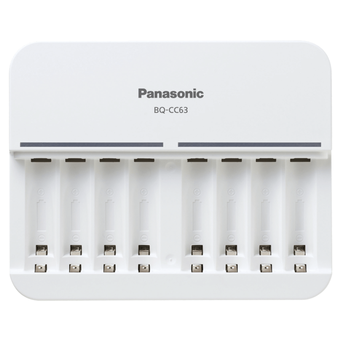 Зарядне пристрій Panasonic BQ-CC63E Advanced Charger 8 комірок для АА/ААА акумуляторів