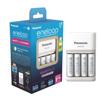 Зарядний пристрій Panasonic K-KJ55MCD40E Smart-Quick Charger + Акумулятор Eneloop NI-MH AA 2000 мАг, 4 шт.