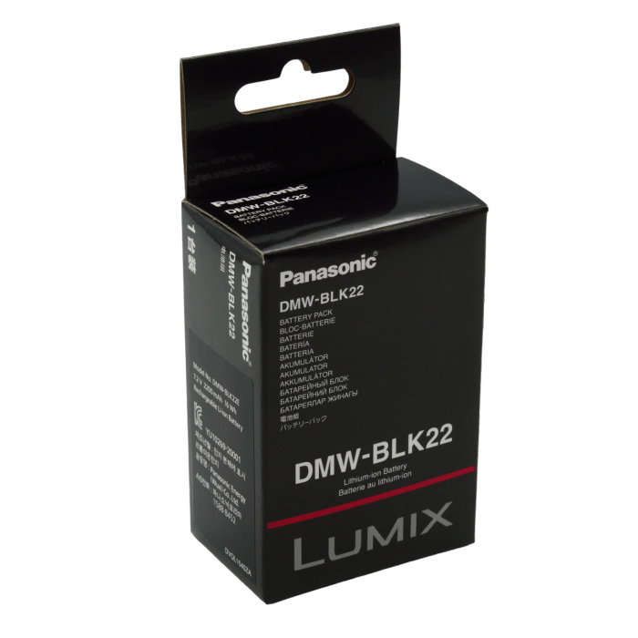 Акумулятор оригінальний для фотоапаратів Panasonic DMW-BLK22E