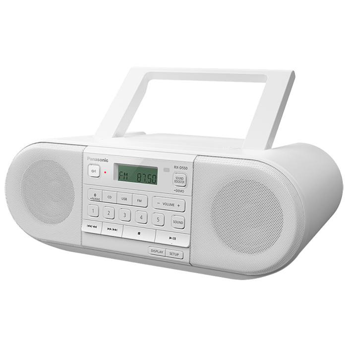 Магнітола Panasonic RX-D550GS-W