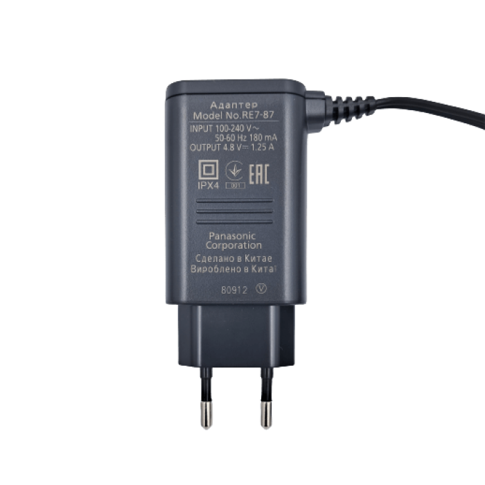 Мережевий адаптер до електробритви Panasonic WESLT8NK7661 (RE7-87)