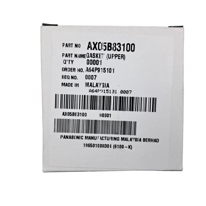 Резиновая прокладка для блендера Panasonic AX05B83100