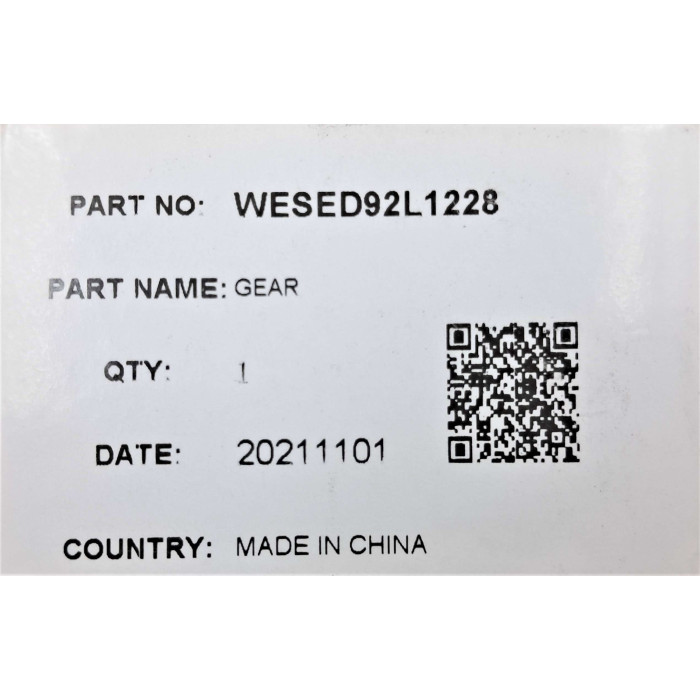 Частина механізму передачі до епілятора Panasonic WESED92L1228