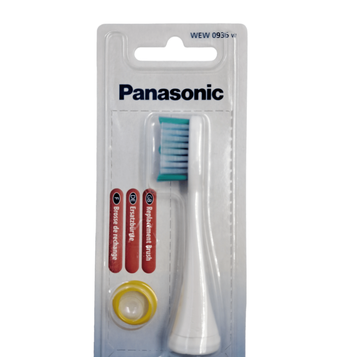 Змінні насадки (2 шт.) для електричної зубної щітки Panasonic WEW0936
