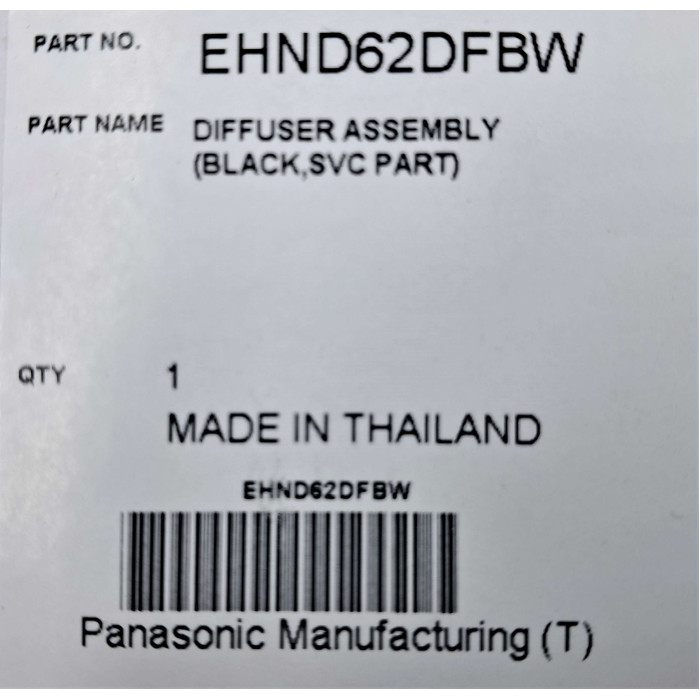 Насадка для фена Panasonic EHND62DFBW