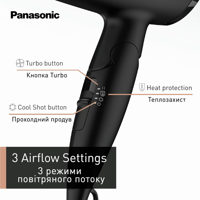 Фен дорожній Panasonic EH-ND65-K865