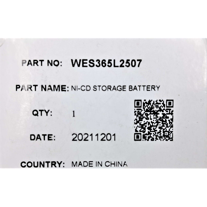 Ni-CD акумулятор до електробритв Panasonic WES365L2507