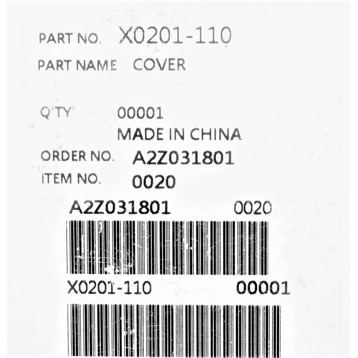 Кришка чаші блендера Panasonic X0201-110