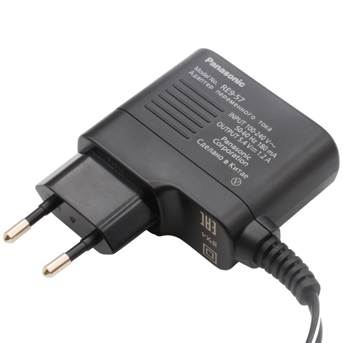 Мережевий адаптер до машинки для стрижки Panasonic WER1512K7P64 (RE9-57)