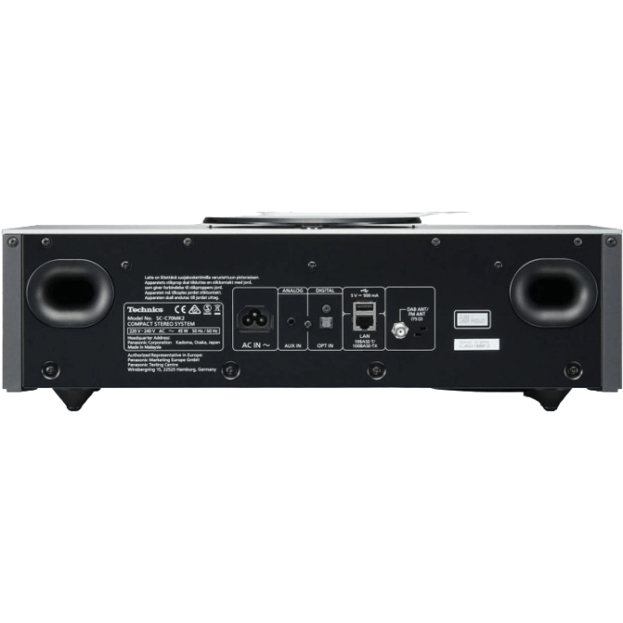 Аудіосистема Technics SC-C70MK2EE-K