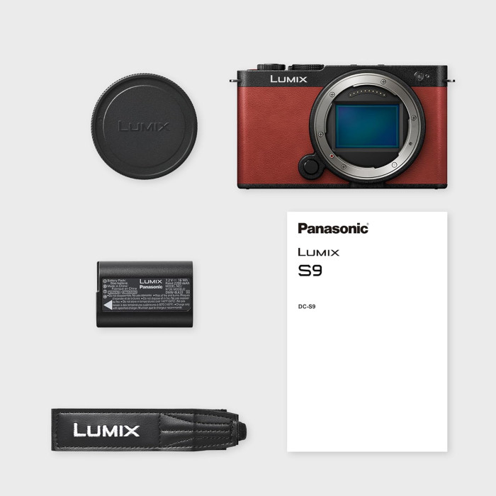 Цифрова фотокамера Panasonic Panasonic Lumix S DC-S9E-R Body Crimson Red