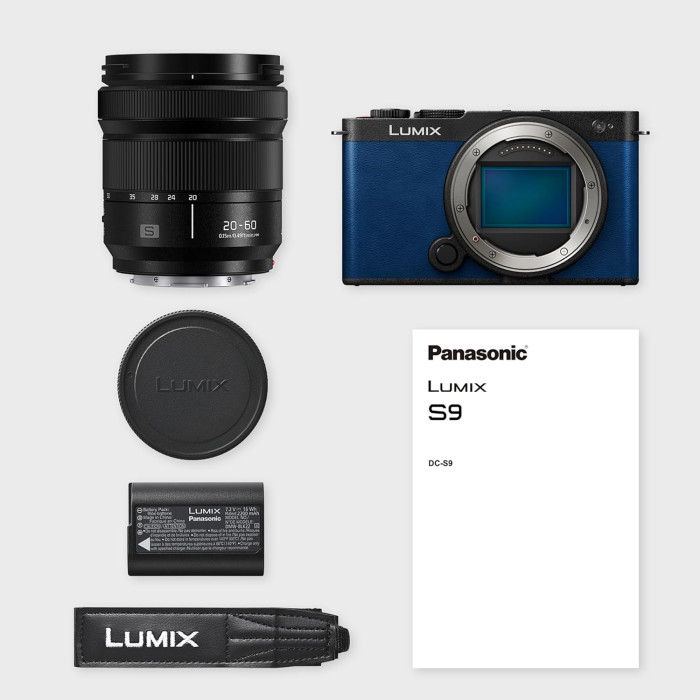 Цифрова фотокамера Panasonic Lumix S DC-S9KE-A Kit S-R2060E f/3.5-5.6 Night Blue
