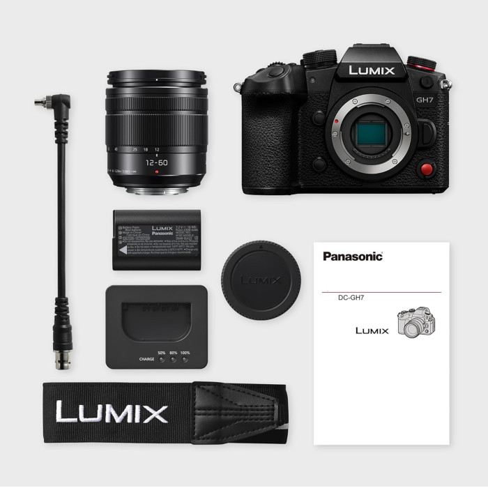 Цифрова фотокамера Panasonic Lumix G DC-GH7ME Kit H-FS12060E f/3.5-5.6 ASPH. POWER O.I.S.