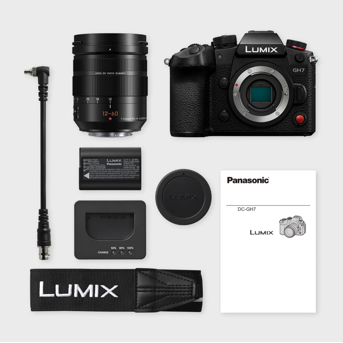 Цифрова фотокамера Panasonic Lumix G DC-GH7LE Kit H-ES12060E f/2.8-4 ASPH. POWER O.I.S.