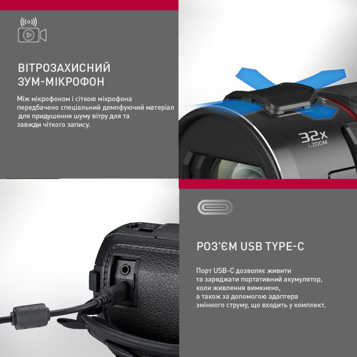 Цифрова відеокамера Panasonic  HC-VX3E-K