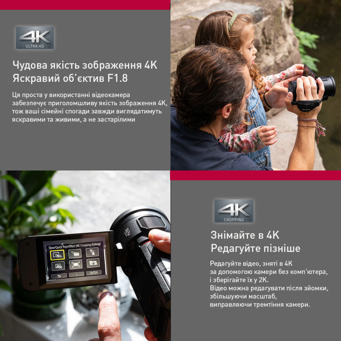 Цифрова відеокамера Panasonic  HC-VX3E-K