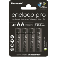Акумулятор Panasonic BK-3HCDE/4CP Eneloop Pro NI-MH AA 2500 мАг, 4 шт.