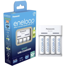 Зарядний пристрій Panasonic K-KJ61MCD40USB Basic USB Charger + Eneloop NI-MH AA 2000 MAh 4 шт