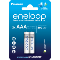 Акумулятори Panasonic Eneloop BK-4MCDE/2CP NI-MH AAA 800 мАг, 2 шт.