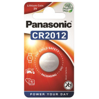 Батарейка Panasonic CR-2012EL/1B литиевая CR2012 блистер, 1 шт.