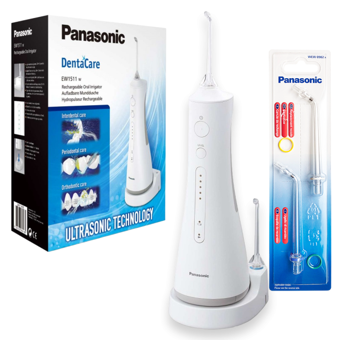 Іригатор Panasonic EW1511W520-AS з 4 насадками